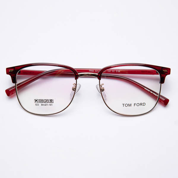 TOMFORD-CLUBMASTER-RED